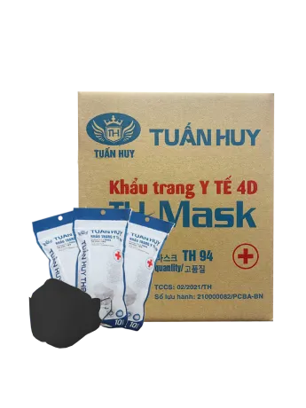 Khẩu Trang Y Tế KF94 Tuấn Huy Đen